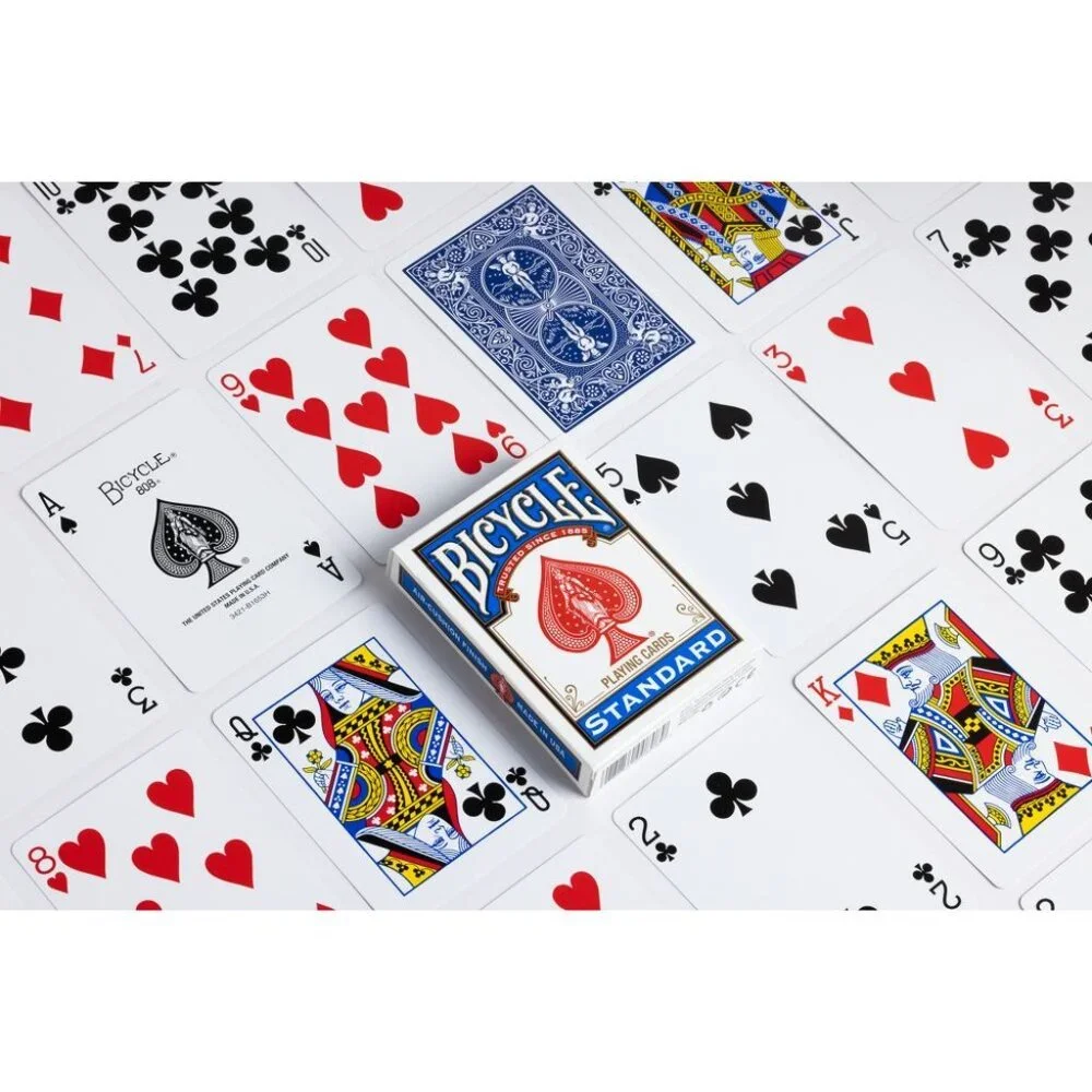 Lot of 14 Decks Bicycle Playing Cards Standard Index‎ Red & Blue SEALED